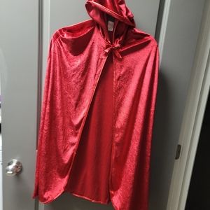 Halloween Little Red Riding Hood Cape Costume